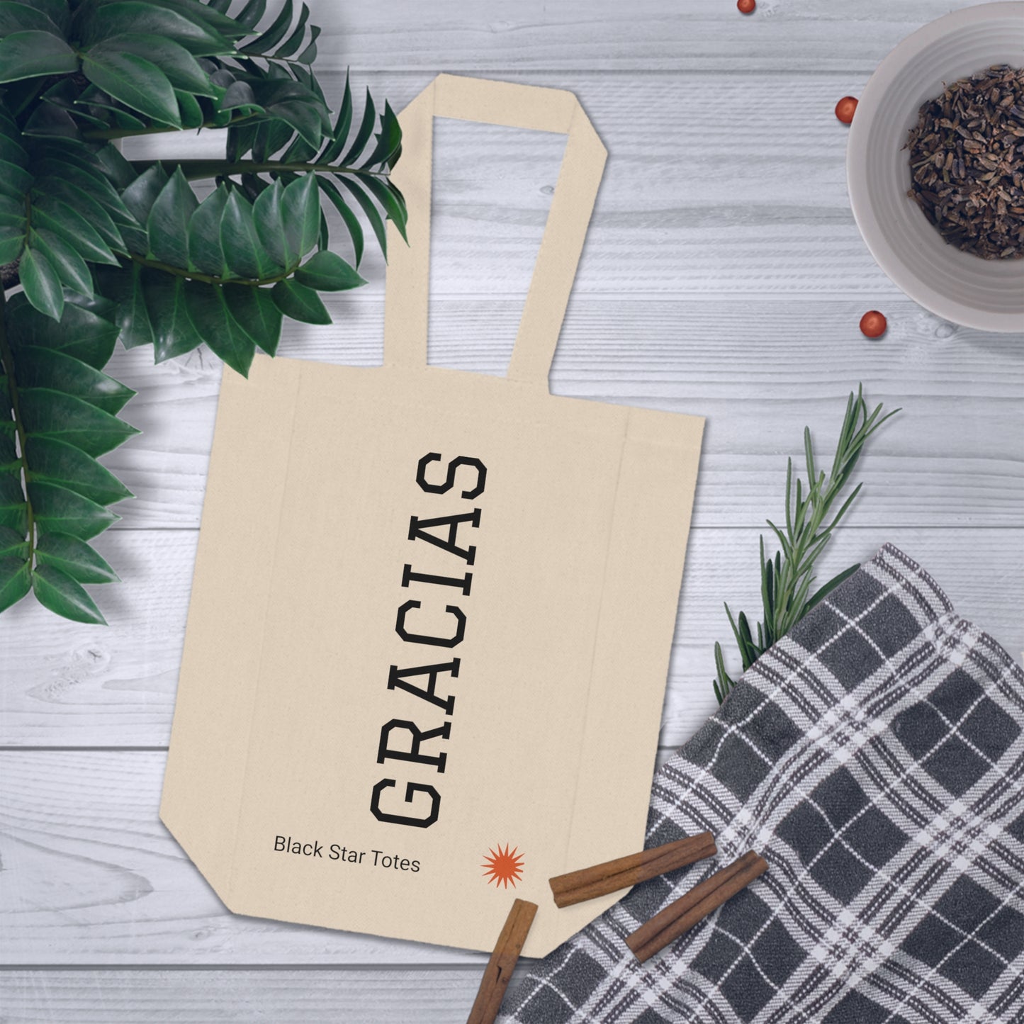 GRACIAS Double Wine Tote Bag