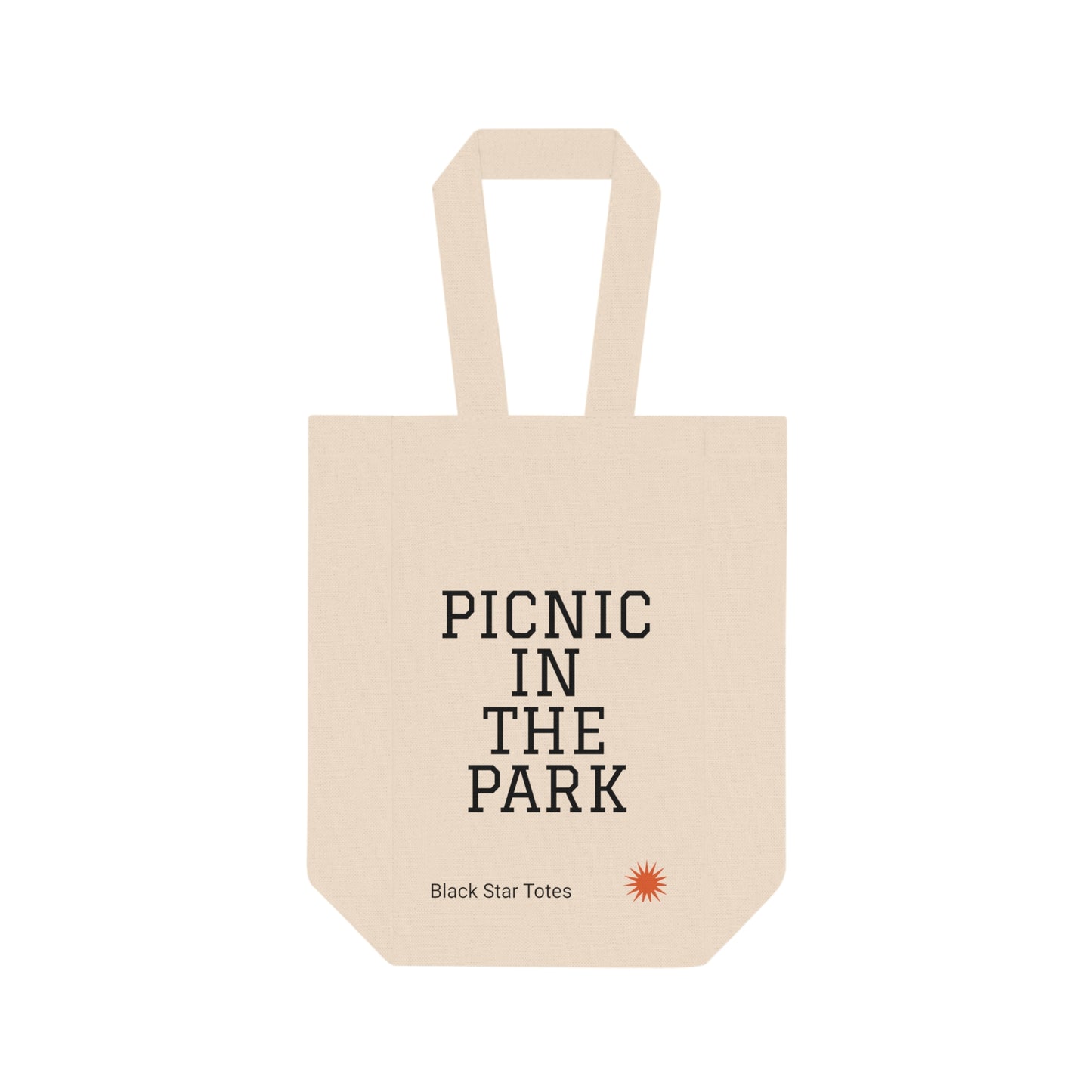 PICNIC IN THE PARK Double Wine Tote Bag