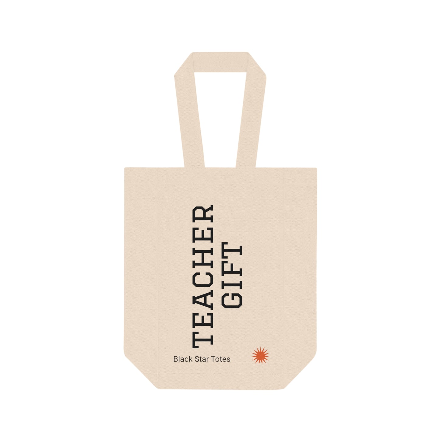 TEACHERS GIFT Double Wine Tote Bag