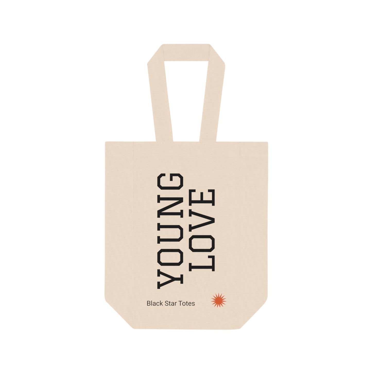YOUNG LOVE Double Wine Tote Bag