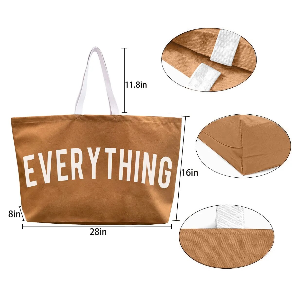 EVERYTHING Extra Large Tote Bag