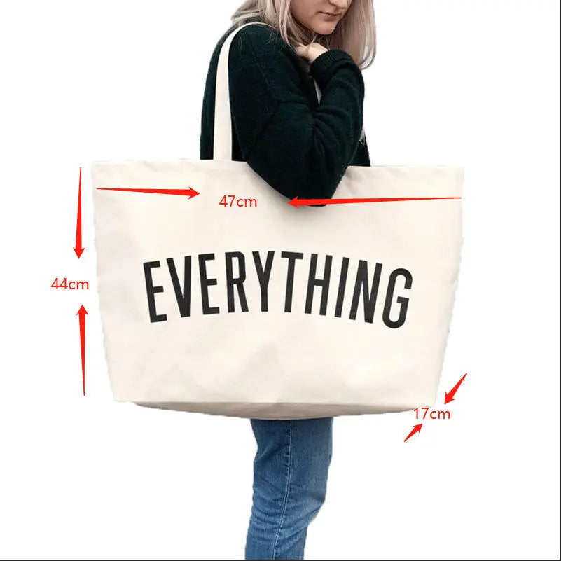 EVERYTHING Extra Large Tote Bag