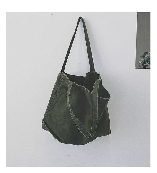 Rugged Canvas Medium Tote